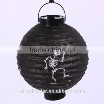 Halloween Lanterns of Pumpkin Lantern Paper Collapsible Paper Lantern Electric Lanterns Electric String Paper Lantern photo-5