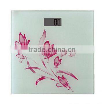 Bathroom glass weight scales body electronic digital balance