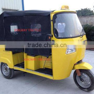 Made In China 150CC Bajaj Auto Rickshaw Enclosed Tricycle for Sale