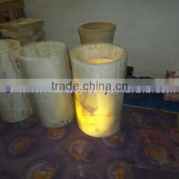 The Most Beatifull ACKLIT ONYX PEDESTALS SINKS photo-3