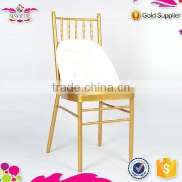 Brand New Qindao Sinofur Royal Noble Steel Rental Chiavari Chair photo-2
