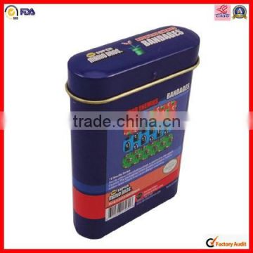 airtight rectangular high quality coffee tin boxes