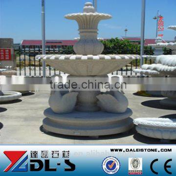 large garden stone fountain