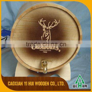 Custom Wholesale Form China Finished Wooden Oak Wine Barrel