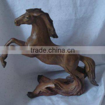 white polyresin horse sculpture for home,office and shop decor