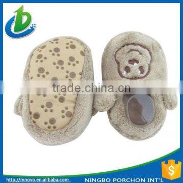 Trade Assurance Soft Plush Animal Children Slippers photo-2