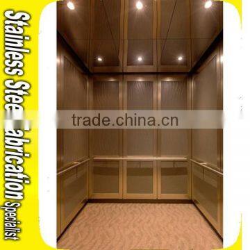 PVD Coating Stainless Steel Sheet Elevator Cabin photo-4