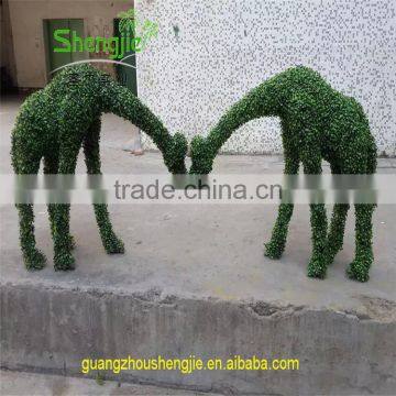 SJLJ13555 Landscaping Artificial Giraffe Topiary Frame Animal photo-2