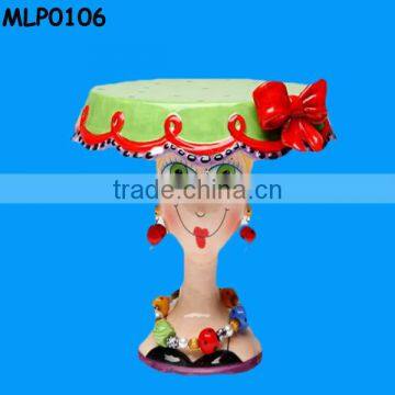 New Design Small Girl Cup Cake Stand