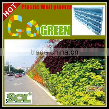 China Supplier Self Watering Hydroponic Grow Systems Vertical Green Wall Gardening Pots Sol Y206