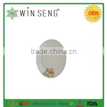 White Porcelain Dinnerware Round Plate for Gift Item photo-3