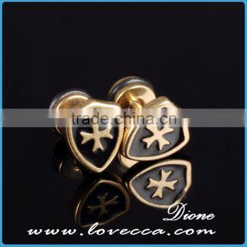 Wholesale Ear Piercing Studs Stainless Steel Dumbbell Earrings photo-6