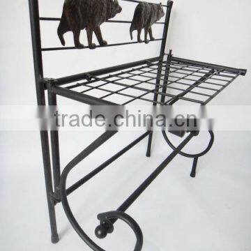 Animal Design Metal Towel Holder Bathroom Tissue Towel Rack photo-4