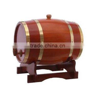 Exquisite Handmade Wood Wine Barrel