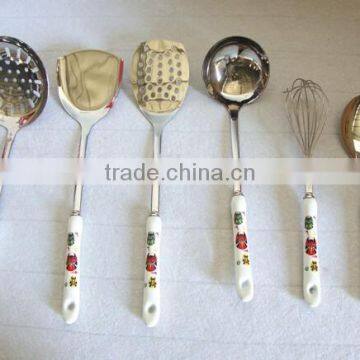 Dinnerware -Stainless Steel Ceramic Serving Spoons photo-5