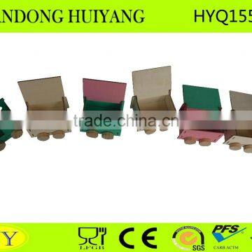 Kids Wooden Train Toy Custom Train Popular Wooden Education Assembly Toy Train photo-3