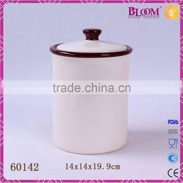 Simple Desgin Home Kitchen Ceramic Storage Jar photo-3