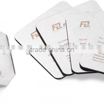 FQ-139 Promotional Stainless Steel Drink Coasters,drink coasters set,silicone rubber coaster,square cup coaster