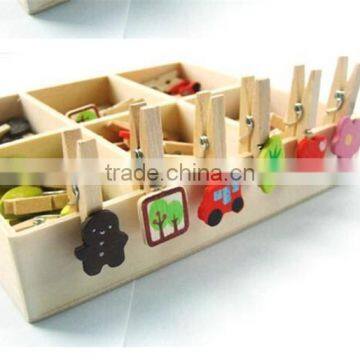 Hot Small Wooden Peg Wooden Decoration Made in China photo-1