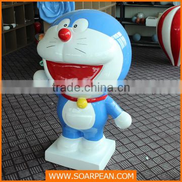 Fiberglass cartoon character statue