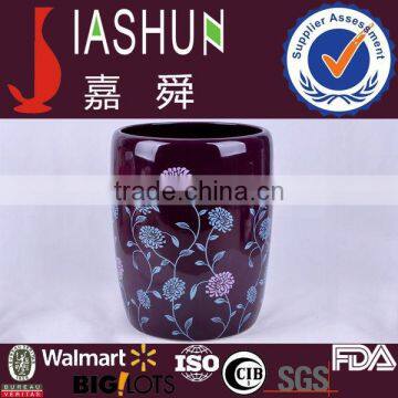 High-level Porcelain Home Wastebasket