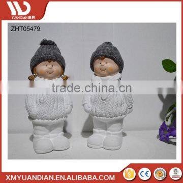 Wholesale Led Light Price Christmas Boys And Girls Decoration Polyresin Ornaments photo-6