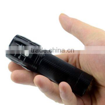 China Suppiler Brand Portable Led Flashlight 3AAA Battery Tactical Lantern Torch Penlight for Emergency photo-5