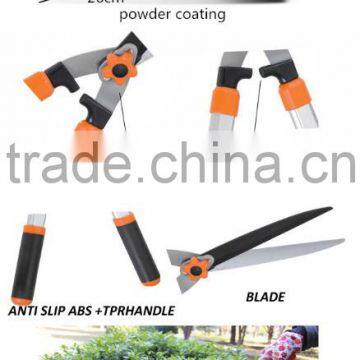 BD-HS024B 2016 New Aluminum Handle Teflon Blade Garden Pruning Hedge Shear photo-4