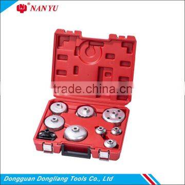 9pc Cap Oil Filter Socket Wrench Set