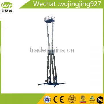 Four Mast Aluminium Alloy Mobile Lift Platform ,Aluminum alloy lift with CE,Electric lifting platform