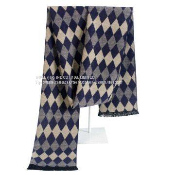 Super Soft Winter Striped Plaid Men Scarf Wrap Wholesale