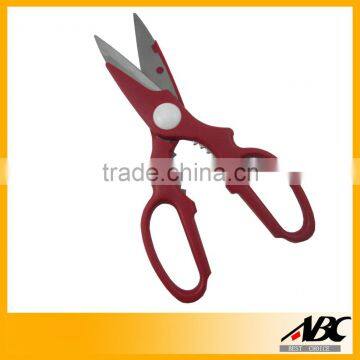 Fashion Red Color Handle Japan Stainless Steel Scissors