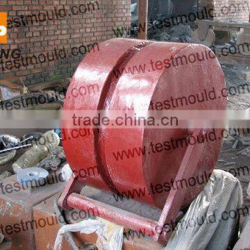 500kg M1 cast iron roller weights, grip handle weight,test weights, round calibration weights