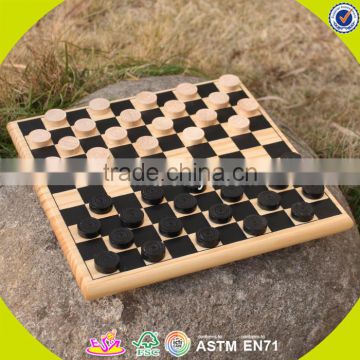 2017 international kids wooden chess board new design play wooden chess board W11A052