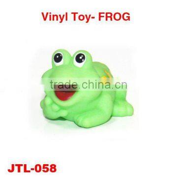 vinyl toy ,toy frog,toy animal