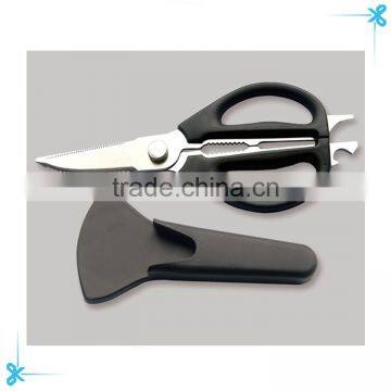 Big Handle Take Apart Kitchen Multifuction Scissors photo-3