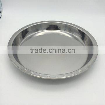 Stainless Steel Flat Dinner Plate & Dishes photo-2