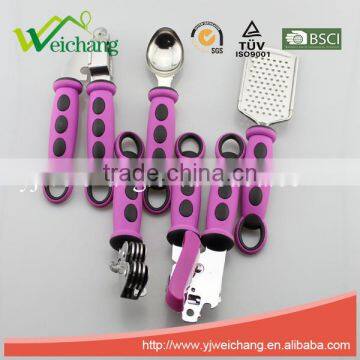 WCA004 New Design Great Kitchen Helper Two Stages Professional Kitchen Knife Sharpener With Soft Handle Hot Sale