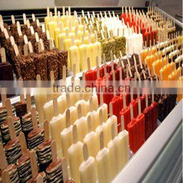 Alibaba Wholesale Eco-Friendly Disposable Natural Wooden Ice Lolly Stick