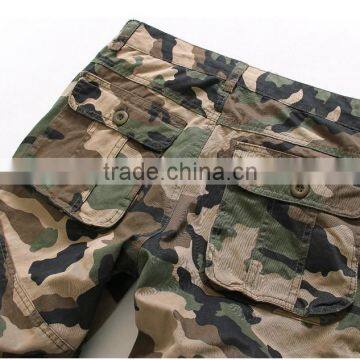 Factory direct sale military short camouflage cargo pants