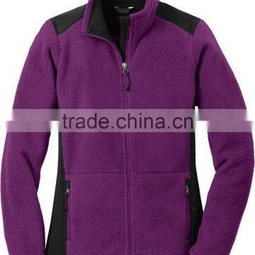 Mens Full Zip Sherpa Fleece Jacket