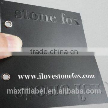 2017 China High Quality Jeans Paper Hang Tags Design photo-5