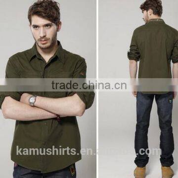 Outdoors Casual Sportswear Safari Shirt Men photo-3