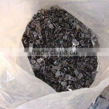 slider stock lot, slider for nylon zipper, metal zipper and resin zipper stocklot