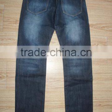 GZY Buy Jeans In Bulk Manufacturers China Men's Surplus Jeans Blue Motorcycle Denim Trousers Overalls Stock photo-2