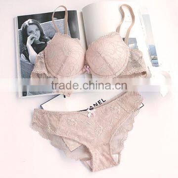 New Design Fancy Young Girls Lace Sexy Bra Underwear