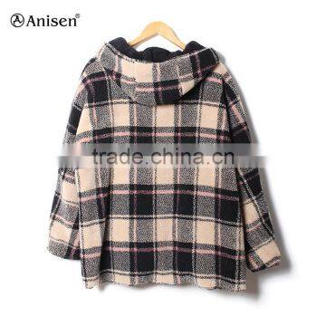 Happy New Year Wholesale Cheap Fleece Sports Plaids Man Coat photo-2
