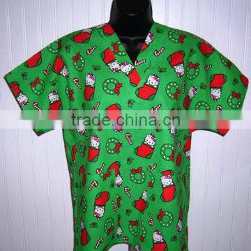 hospital scrubs / hospital wears / custom uniforms / Christmas Scrubs