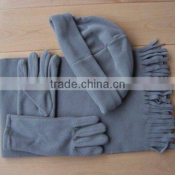 Promotion Polar Fleece Winter 3pcs Sets photo-3