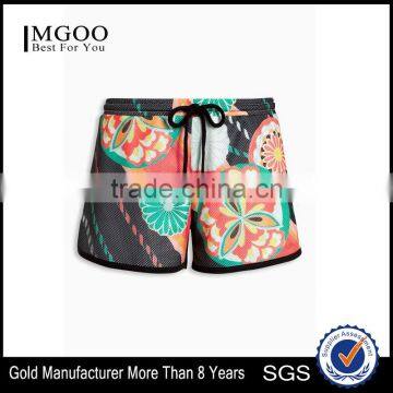 MGOO Hot Summer Sublimation Printing Dri Fit Shorts Latest Design Ventilate Sport Shorts Woman